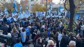 Foto ilustrativa de la nota titulada: El PJ de Mendoza se manifestó en Tribunales
