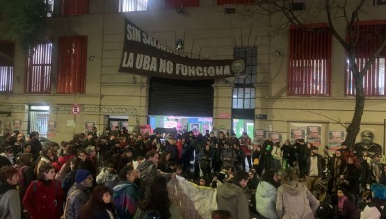 Toman facultades de la UBA en repudio a la condena de Cristina