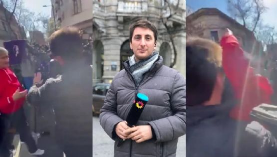 Militantes K agredieron a un cronista de El Trece