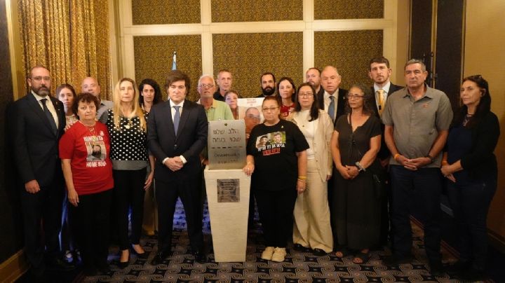 Milei se reunió con familiares de víctimas secuestradas por Hamás
