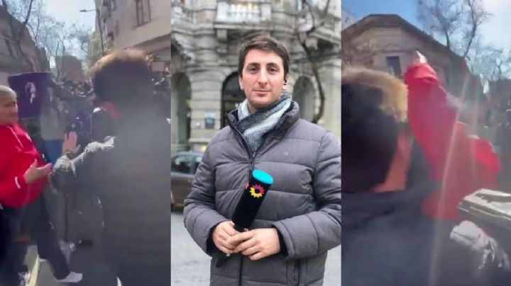 Militantes K agredieron a un cronista de El Trece