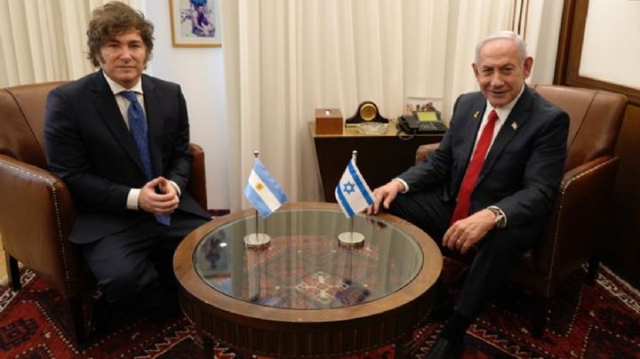 Netanyahu felicitó a Milei por la victoria en las elecciones legislativas