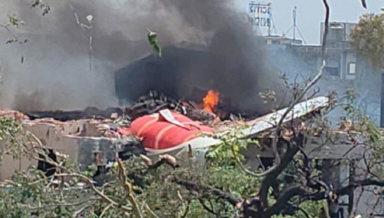 Tragedia aérea en India: se estrelló un avión con 242 pasajeros
