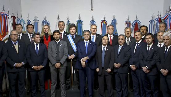 Gobernadores presentan proyecto para cambiar la coparticipación