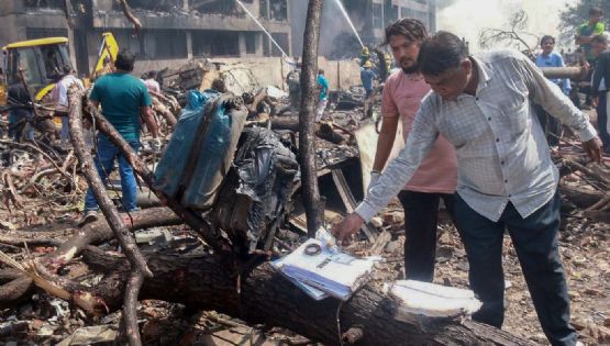Milagro: apareció un sobreviviente de la tragedia aérea en India