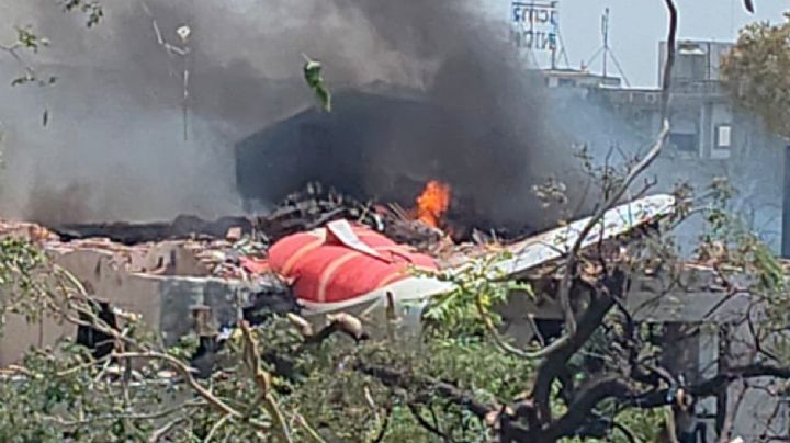 Tragedia aérea en India: se estrelló un avión con 242 pasajeros