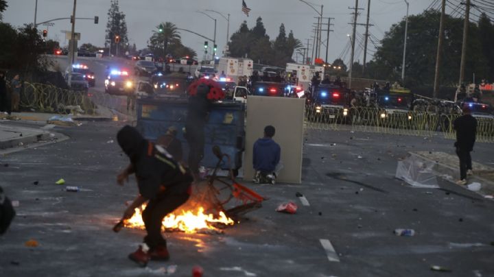 Las protestas sobre inmigración en Los Ángeles dejaban casi 400 arrestados