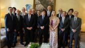 Foto ilustrativa de la nota titulada: Milei expuso su plan económico ante empresarios españoles