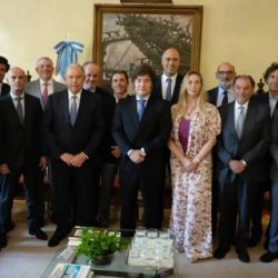 Milei expuso su plan económico ante empresarios españoles