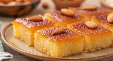 Basbousa: el dulce árabe que tenés que probar