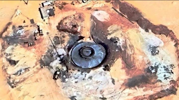 Un "cazador" de ovnis encontró un extraño objeto en el Sahara y generó cientos de especulaciones