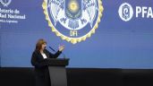 Foto ilustrativa de la nota titulada: Javier Milei y Bullrich presentaron la nueva agencia de la Policía Federal 