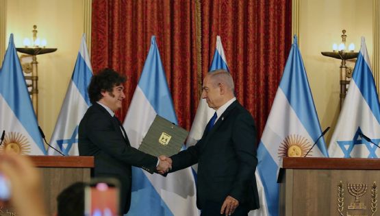 En medio de la escalada de violencia, Milei reiteró su apoyo a Israel