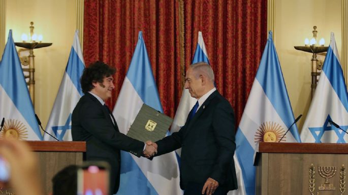 En medio de la escalada de violencia, Milei reiteró su apoyo a Israel