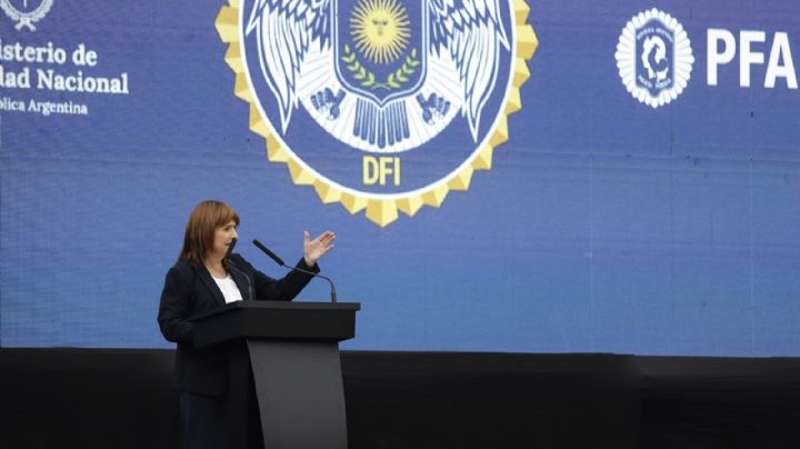Javier Milei y Bullrich presentaron la nueva agencia de la Policía Federal 
