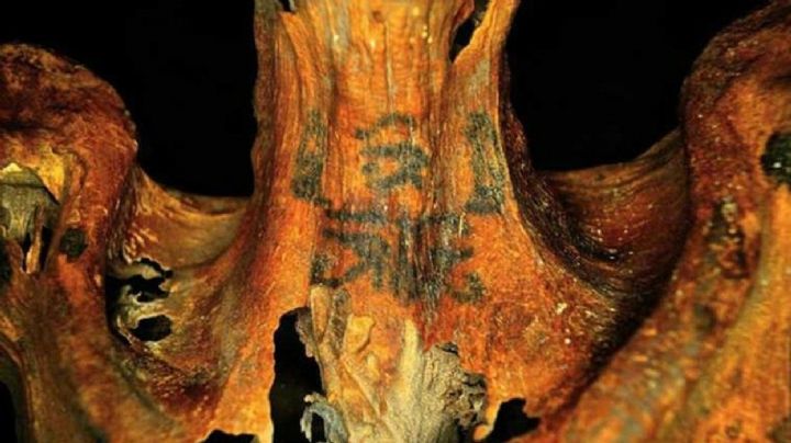 La increíble momia de una hechicera cuyo cuerpo tenía 30 tatuajes mágicos