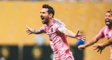 Messi, el protagonista en la goleada del Inter