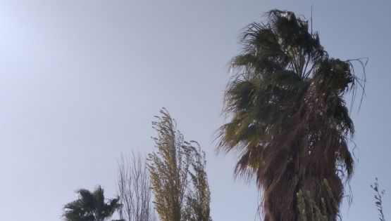 Fuertes ráfagas que anticipan el frente frío