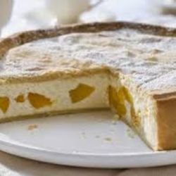 Tarta de ricota y duraznos: la infaltable del invierno