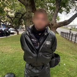Detuvieron a un motochorro australiano que robaba en Buenos Aires 