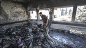 Foto ilustrativa de la nota titulada: Bombardeos israelíes dejan más de 45 muertos en escuelas y puntos de distribución de alimentos
