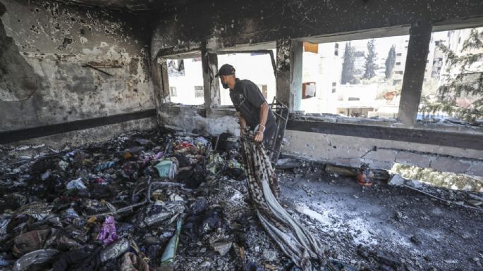 Bombardeos israelíes dejan más de 45 muertos en escuelas y puntos de distribución de alimentos