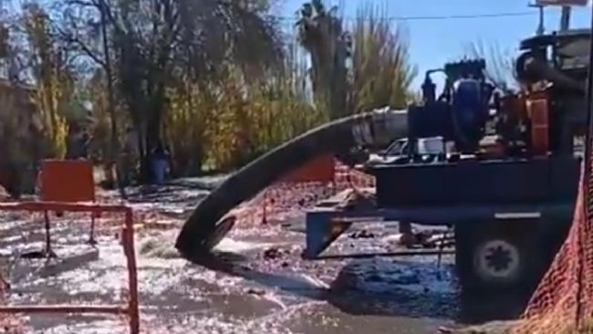 Dramático: el mapa que muestra las parcelas afectadas en Lavalle por el Pescara