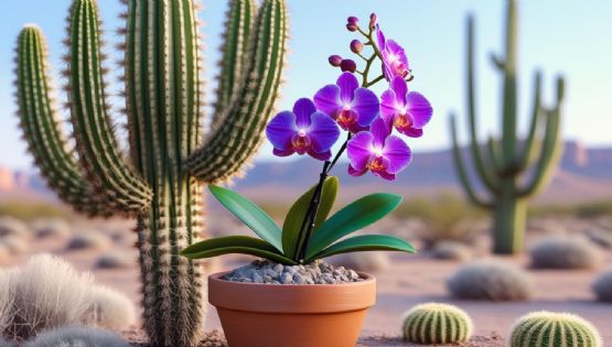 Amigos cactus y amigos orquídeas: ¿cuál sos?