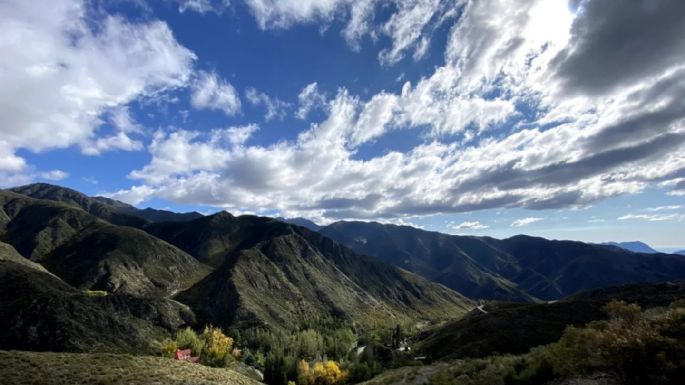 Así va a estar el tiempo este fin de semana en Mendoza 