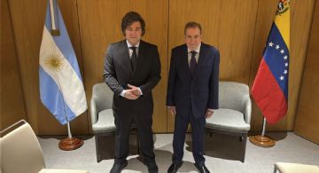 Milei se reunió con Urrutia, el líder opositor de Venezuela