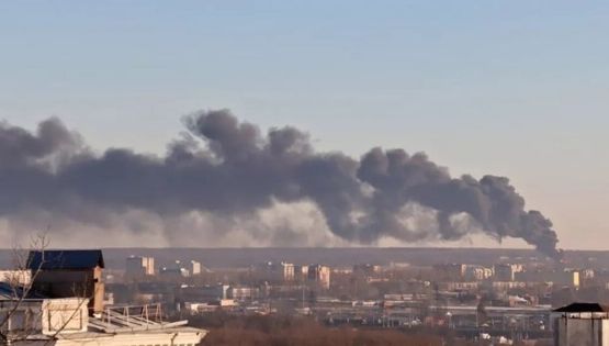 Ucrania bombardeó una fábrica de armas rusa