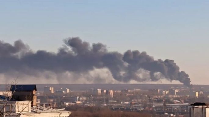 Ucrania bombardeó una fábrica de armas rusa