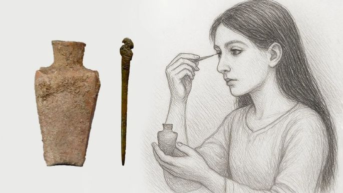 Arqueólogos logran dar con la receta milenaria de un delineador de ojos