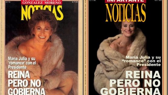 La historia detrás de la icónica tapa de María Julia Alsogaray y su relación con Mendoza
