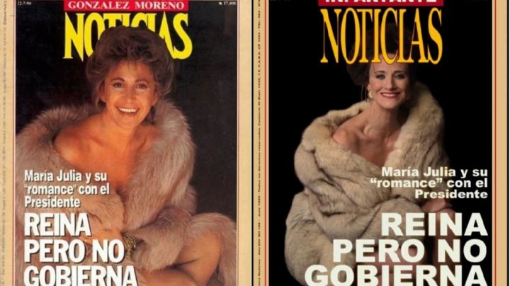 La historia detrás de la icónica tapa de María Julia Alsogaray y su relación con Mendoza