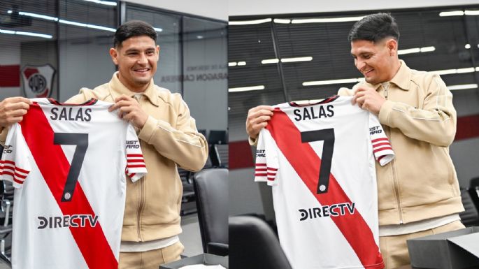 River Plate presentó a Maximiliano Salas