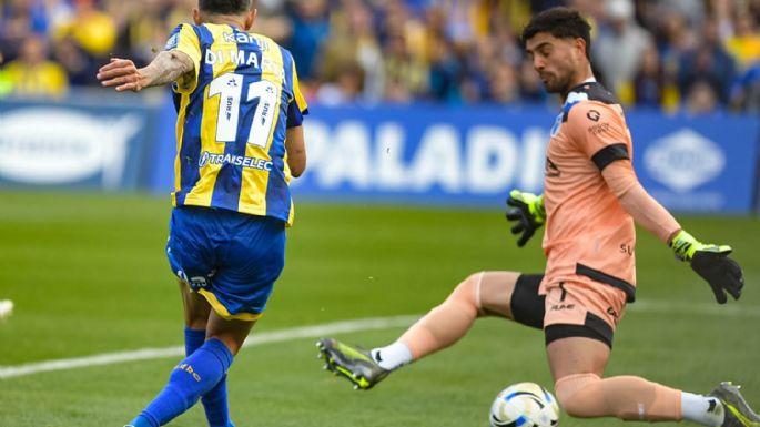 Con gol de Di María, Rosario empató con Godoy Cruz