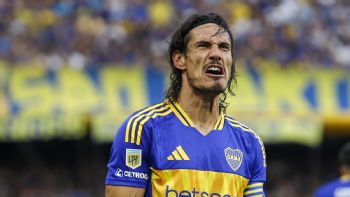 Cavani otra vez afuera de la lista de concentrados de Boca