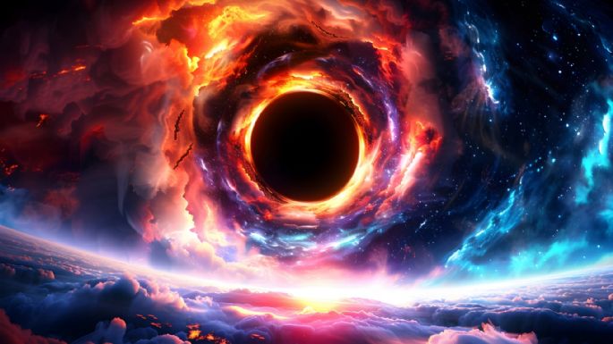 La masiva fusión de agujeros negros que desafía la astrofísica