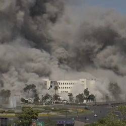 Israel atacó la zona del palacio presidencial de Siria 