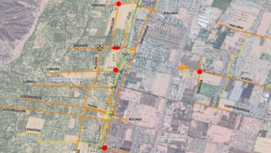 Planifican puentes, rotondas y calles nuevas para agilizar el tránsito en Chacras de Coria