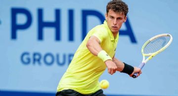Cerúndolo cayó en la final del ATP de Gstaad