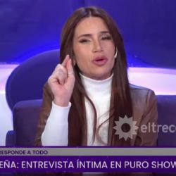 Florencia Peña demandó a Marcelo Tinelli por salarios impagos 