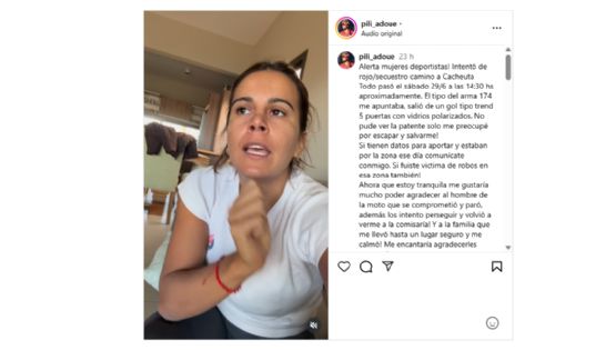 El dramático relato de una joven ciclista de Mendoza