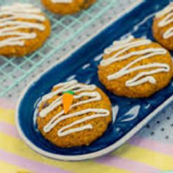 Galletitas de zanahoria en tres simples pasos