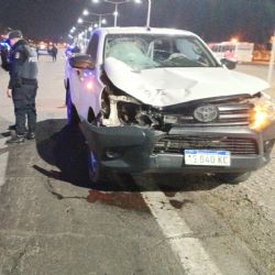 Un peatón murió al cruzar el Acceso Este