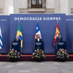 Boric, Lula, Sánchez, Orsi y Petro llamaron a “hacer frente a los discursos de odio”