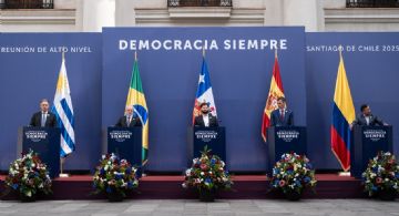 Boric, Lula, Sánchez, Orsi y Petro llamaron a “hacer frente a los discursos de odio”