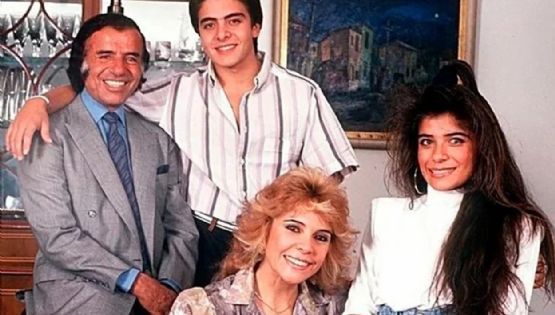 El particular estilo de Zulemita Menem en los 90 que fue replicado en la serie de su padre 