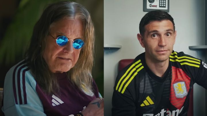 Ozzy Osbourne, su fanatismo por el Aston Villa y el spot que compartió con el “Dibu” Martínez